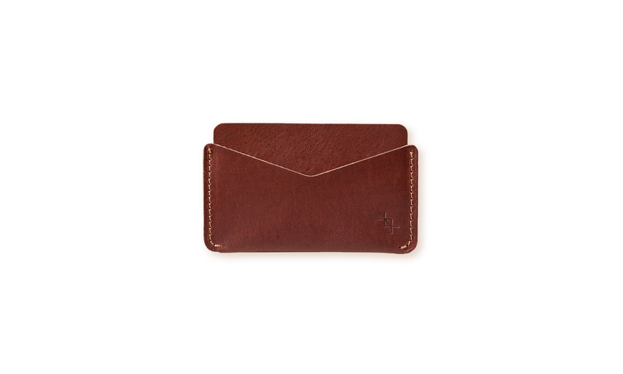 Organic Leather Card Pouch – Timeless, Compact & Stylish by Craftory at brixbailey.com