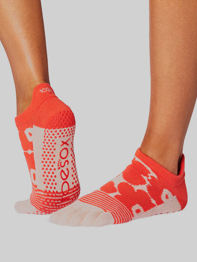 Low Rise Full Toe Yoga Grip Socks for Women