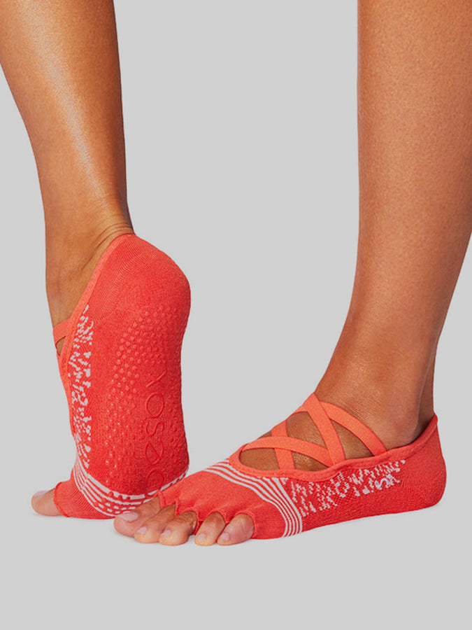 ToeSox Elle Tec Half Toe Women's Yoga Socks