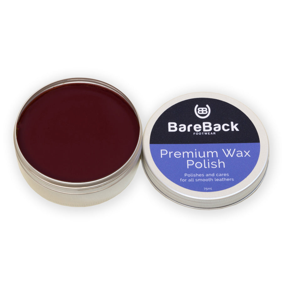 Premium Wax Polish for Leather Shoes 75ml