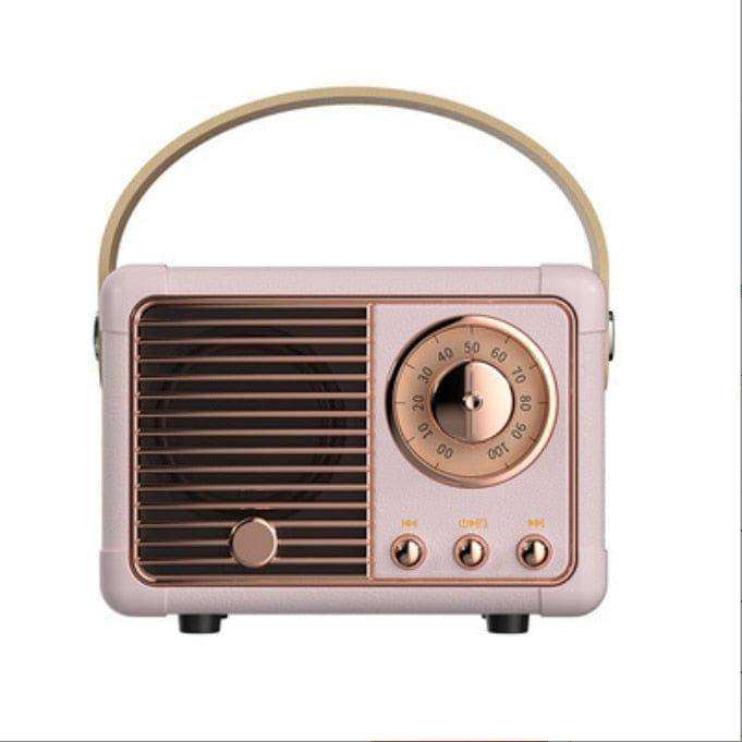 Portable Retro Bluetooth Speaker in Five Colours