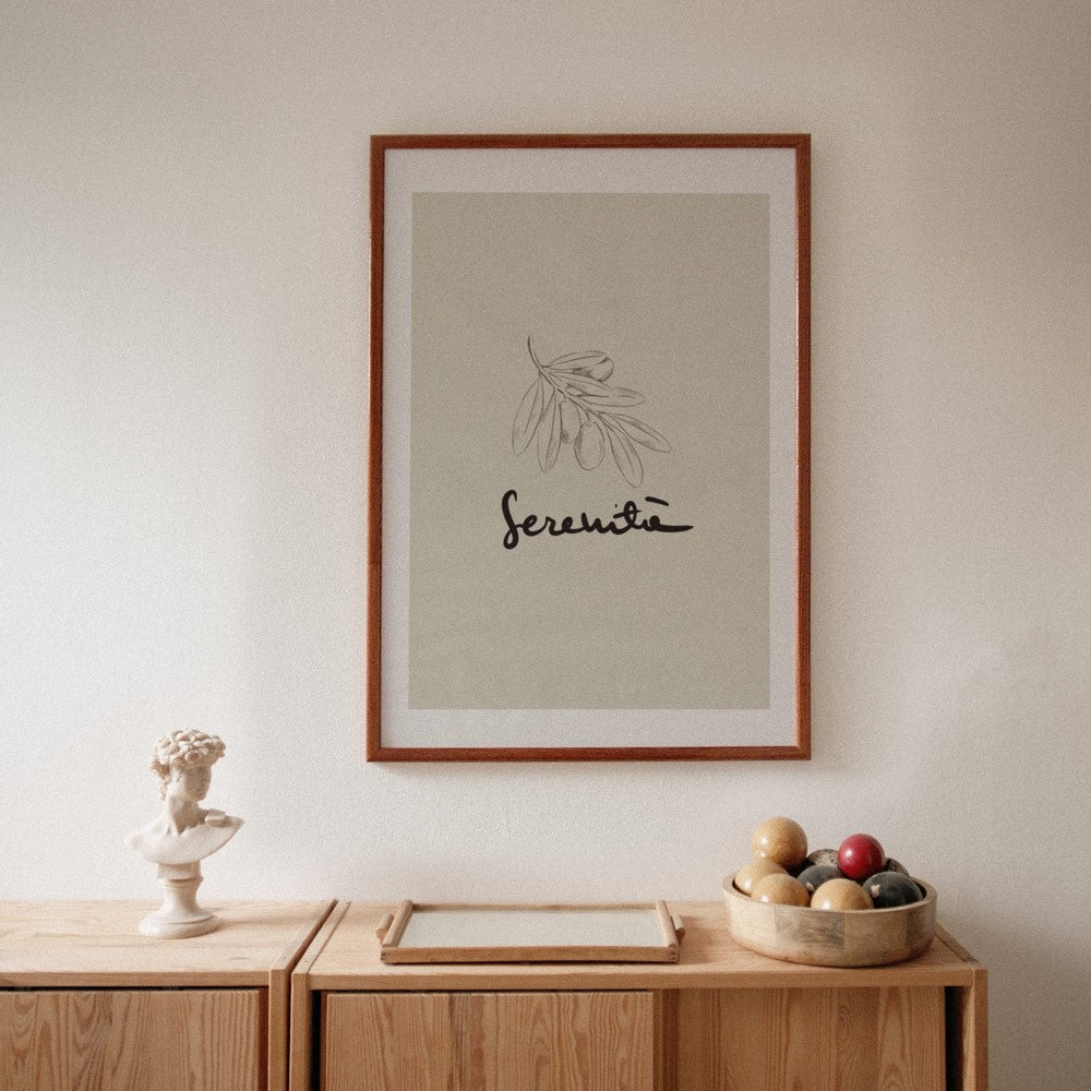Poster 50x70 cm - Serenita