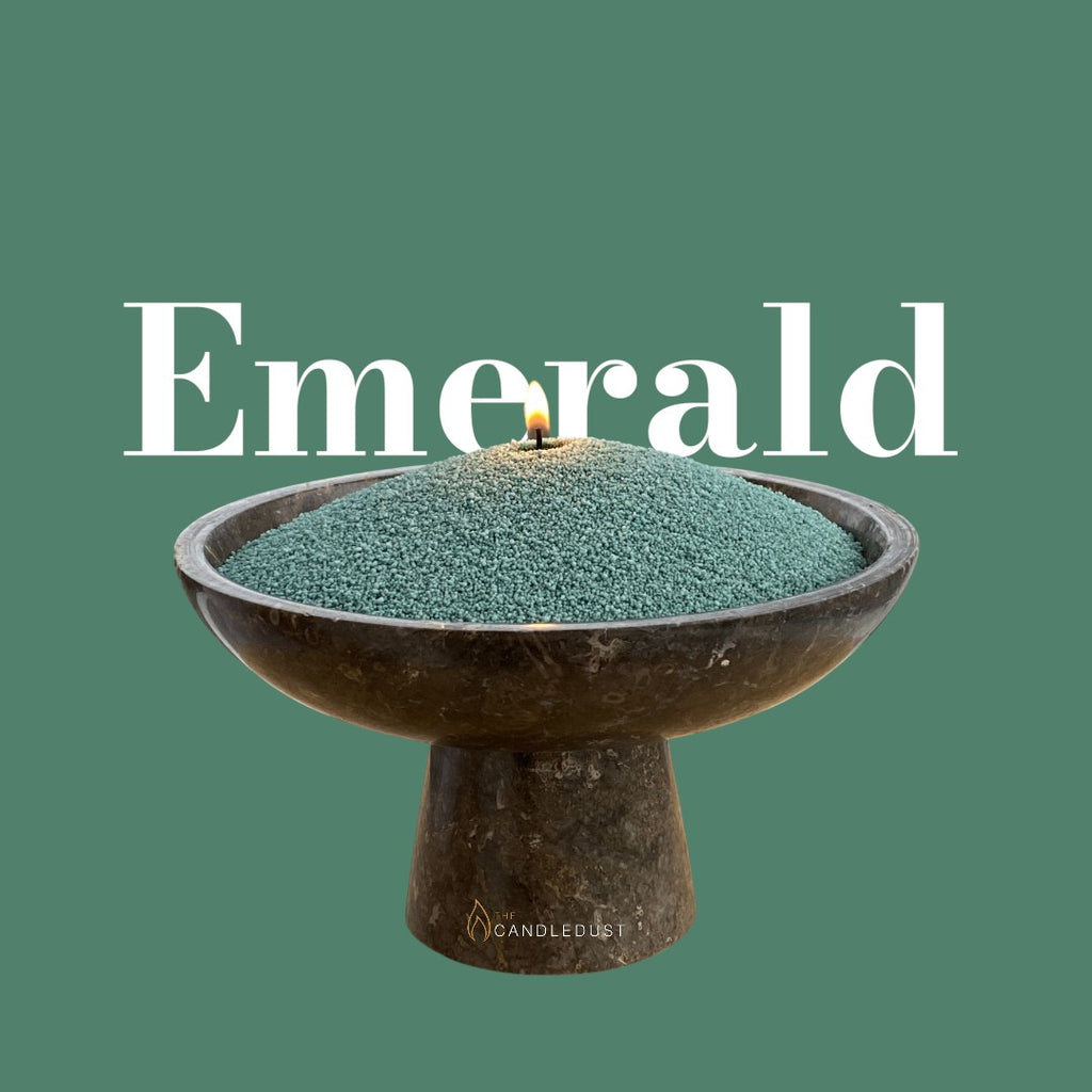 Powdered Candle Refill Kit – Unscented Emerald, 330g