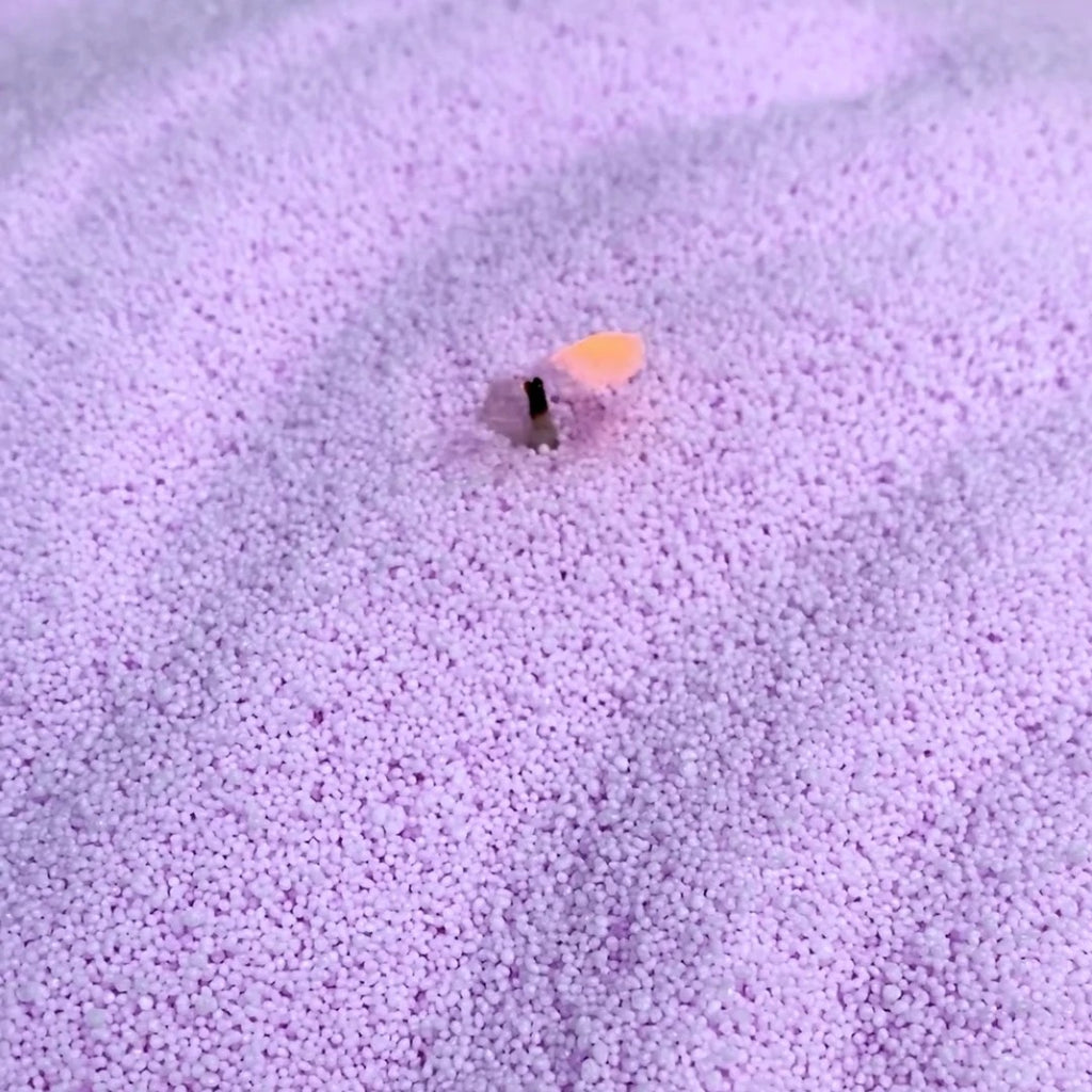 Powdered Candle Refill Kit – Unscented Light Lilac, 330g