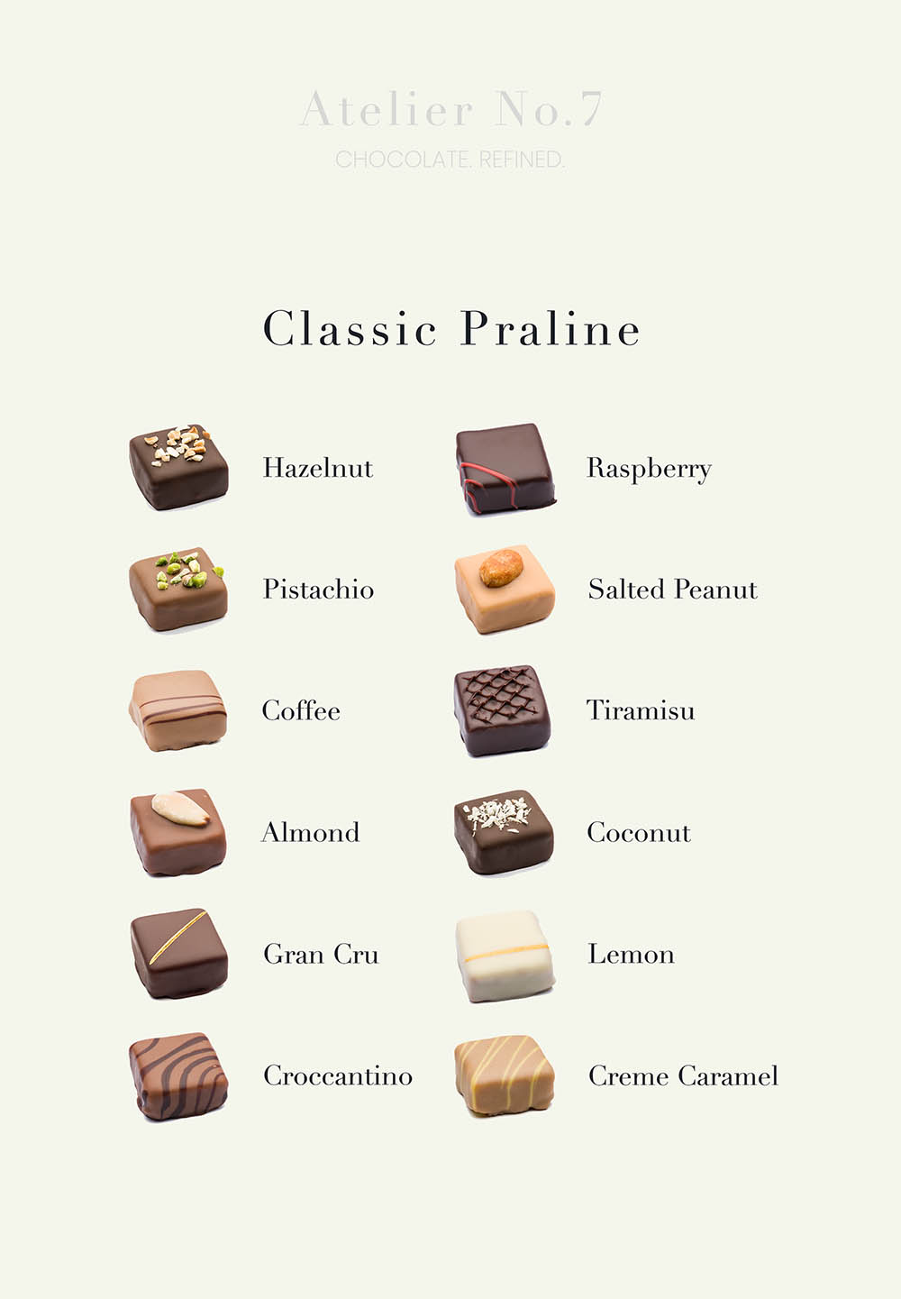 Complete Artisan Chocolate Collection 21 Piece