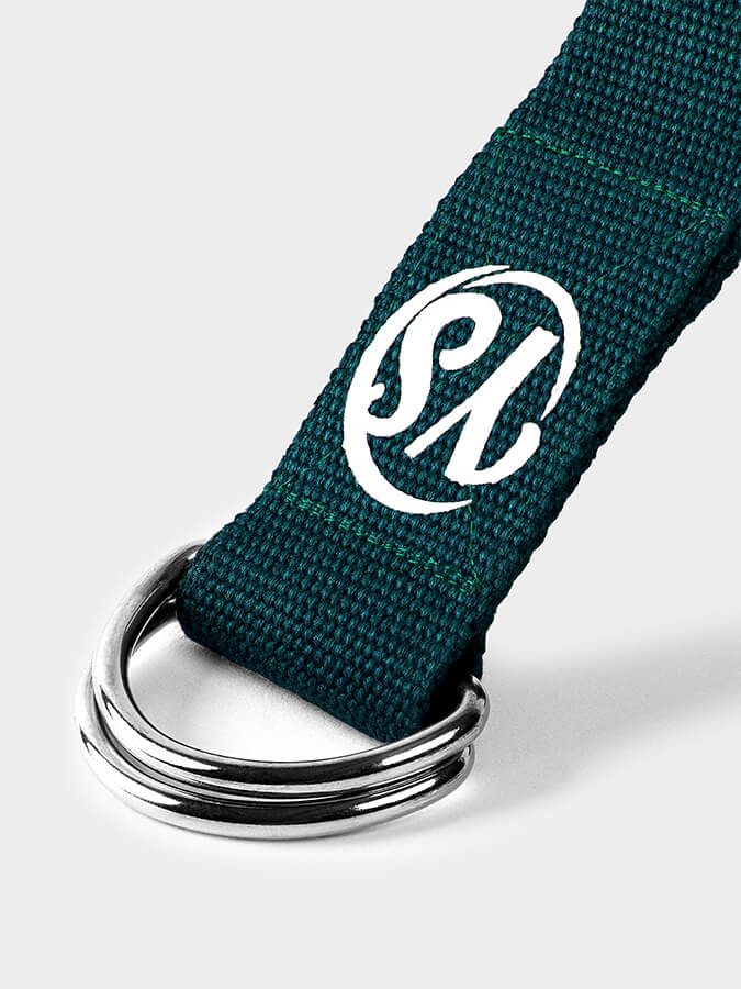 Yoga Studio GOTS Organic Cotton D-Ring 2.5m Yoga Belt Strap