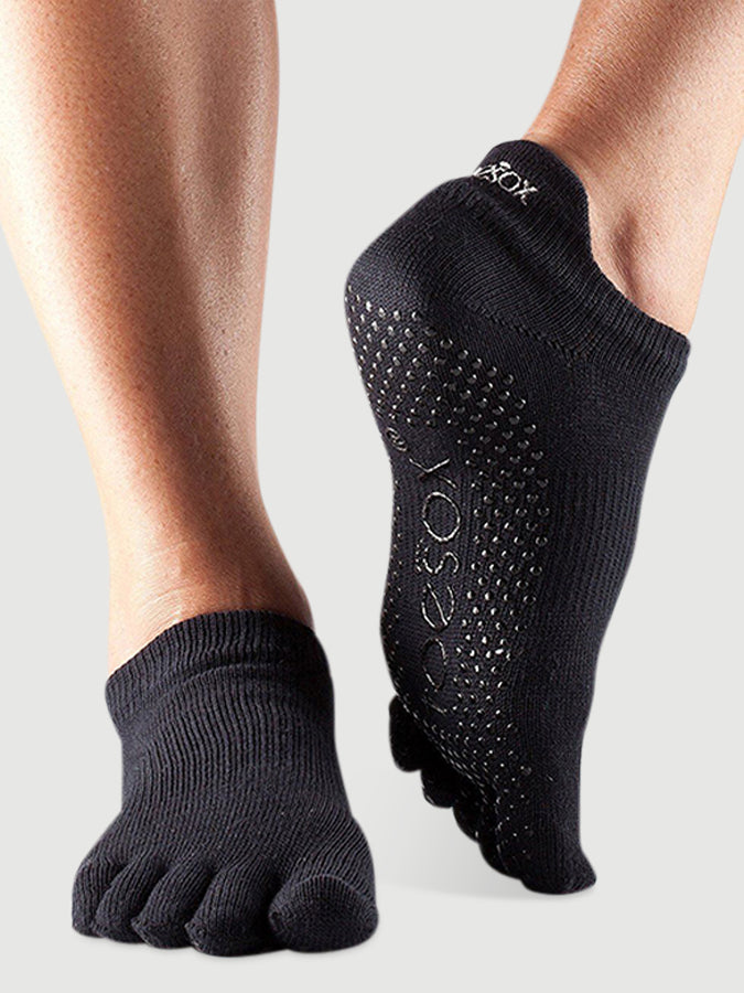 Low Rise Full Toe Yoga Grip Socks for Women