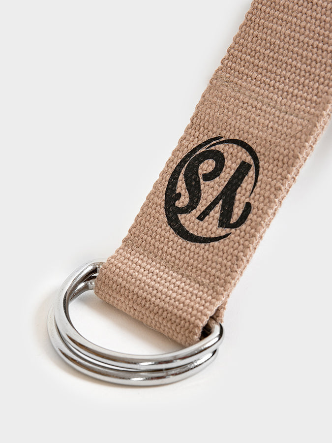 Yoga Studio GOTS Organic Cotton D-Ring 2.5m Yoga Belt Strap