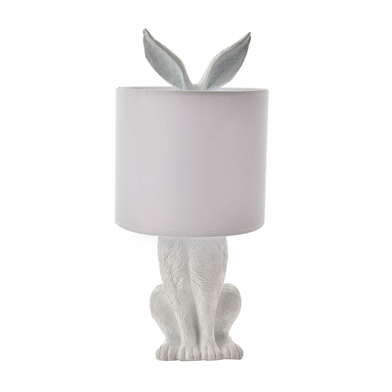 White Rabbit Lamp with Ears