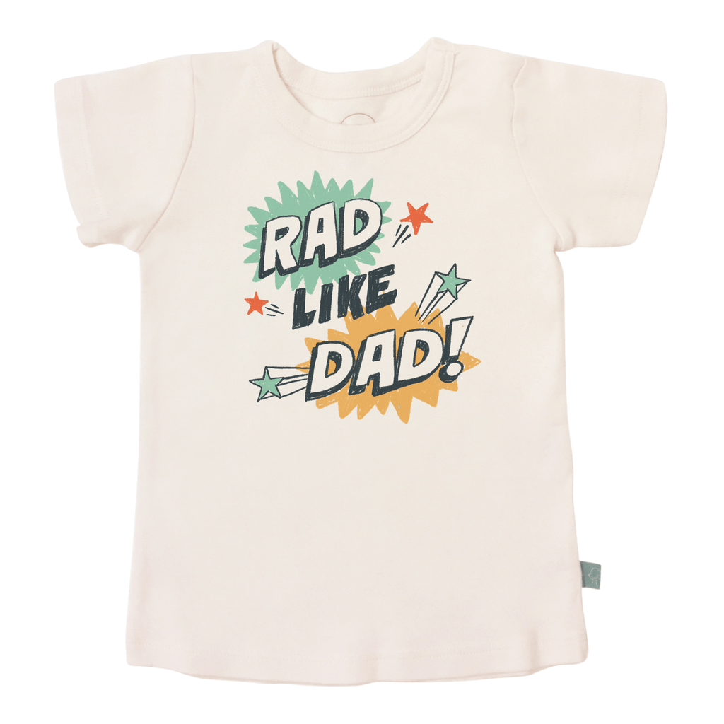 Rad Like Dad Graphic Tee for Toddlers