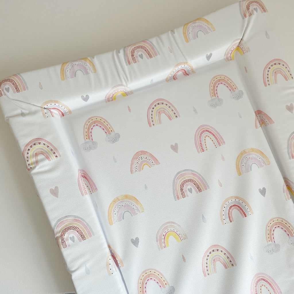 Standard Changing Mat - Beau Rainbow Print