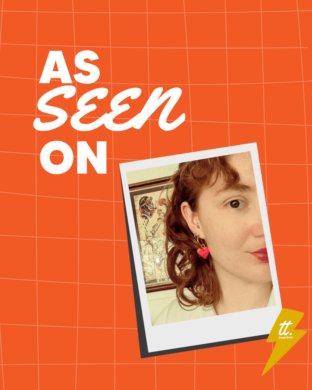 Red and leopard mini heart cork charms