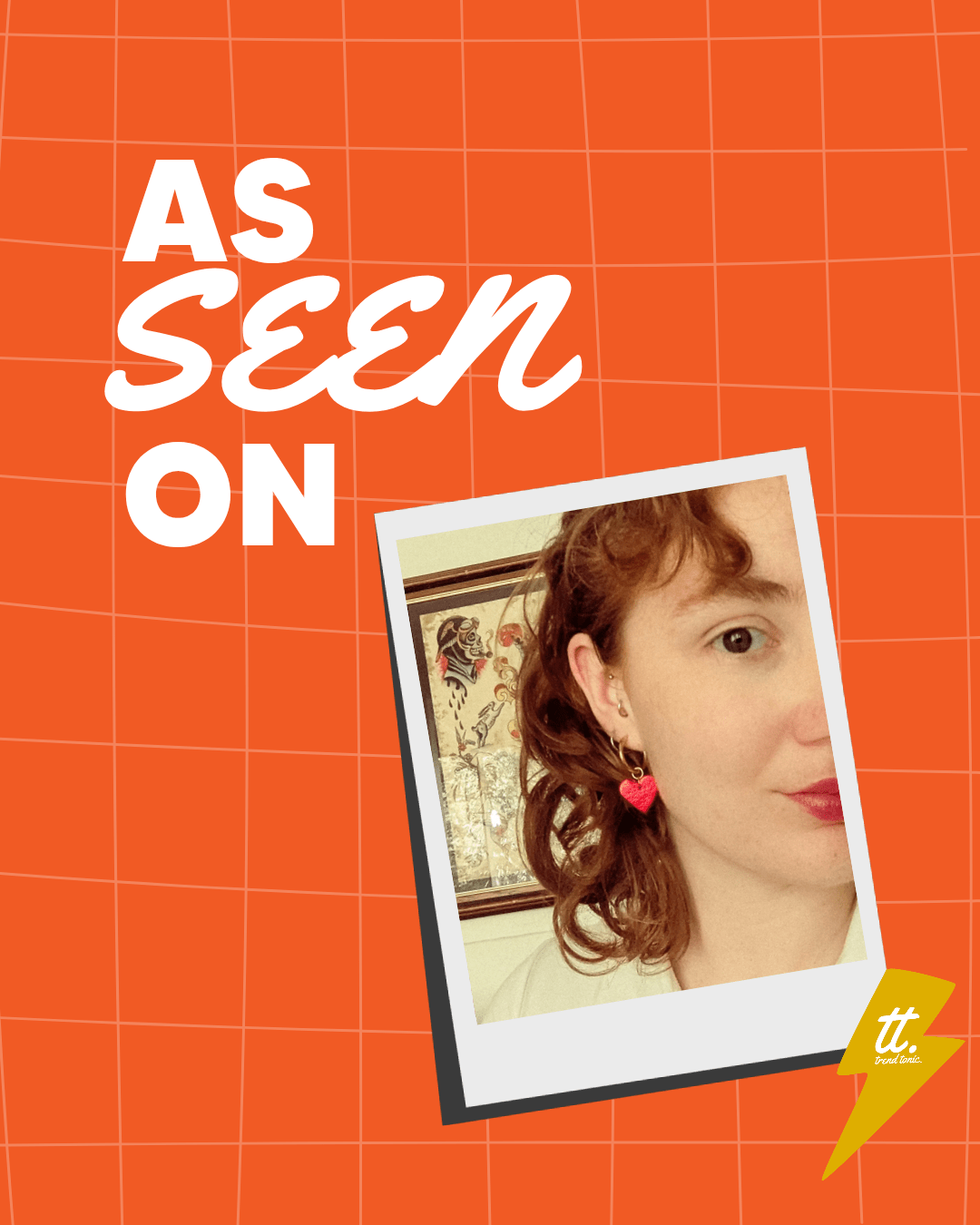 Red and leopard mini heart cork charms