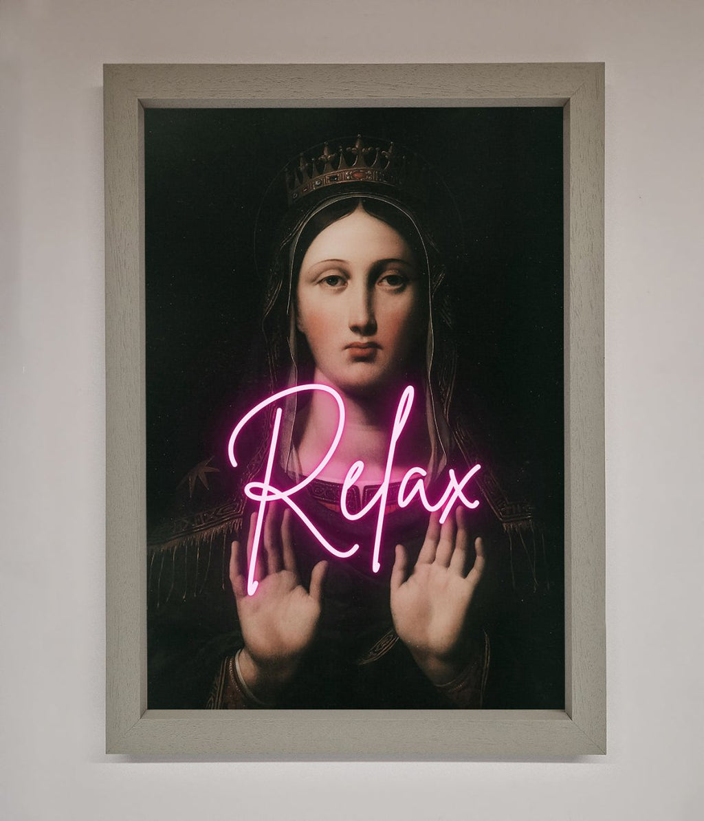 Relax Mate Framed Wall Art