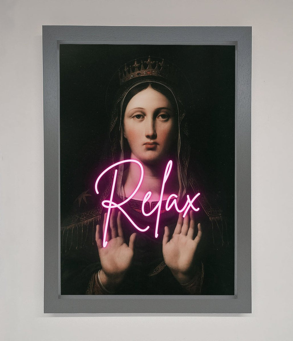 Relax Mate Framed Wall Art