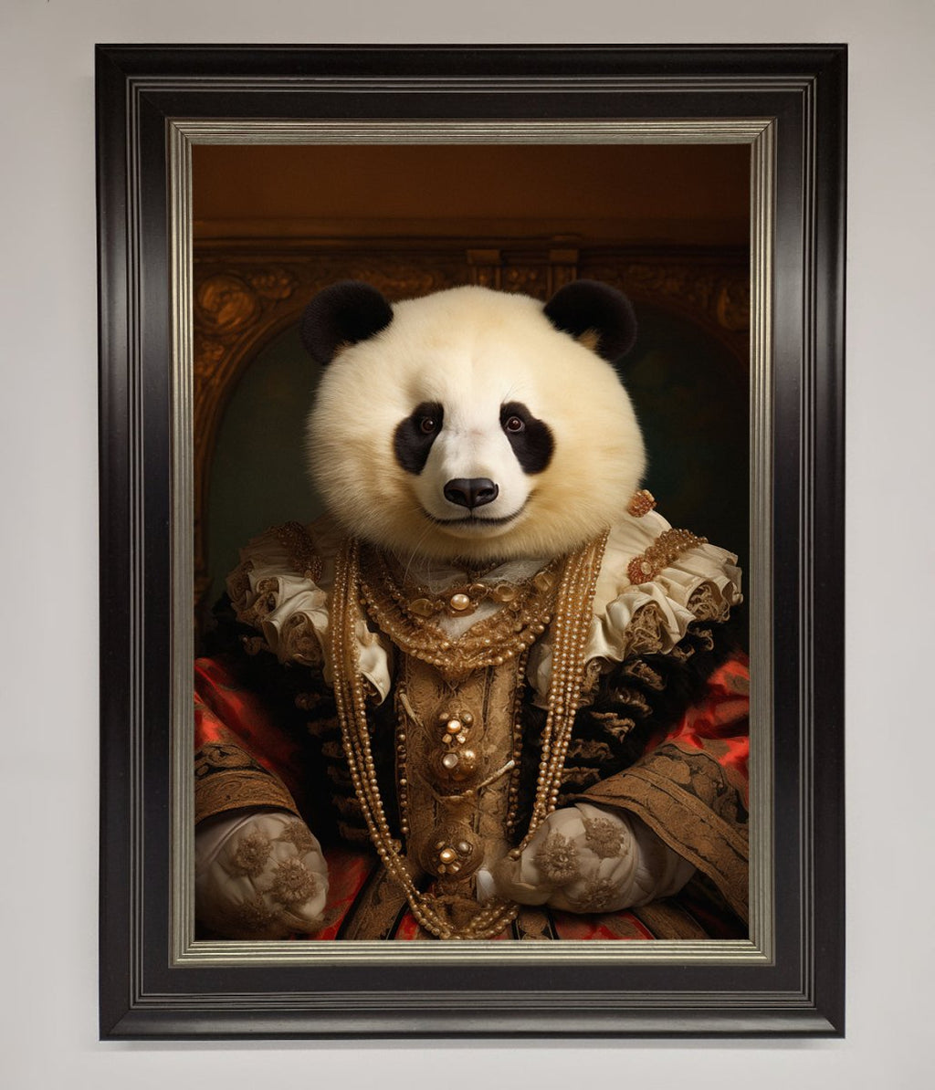 Renaissance Panda Framed Print
