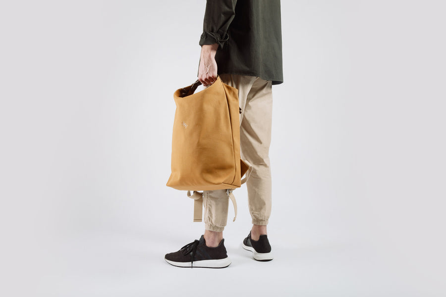 Durable British Cotton Canvas Rucksack – Ethically Made by Craftory at brixbailey.com