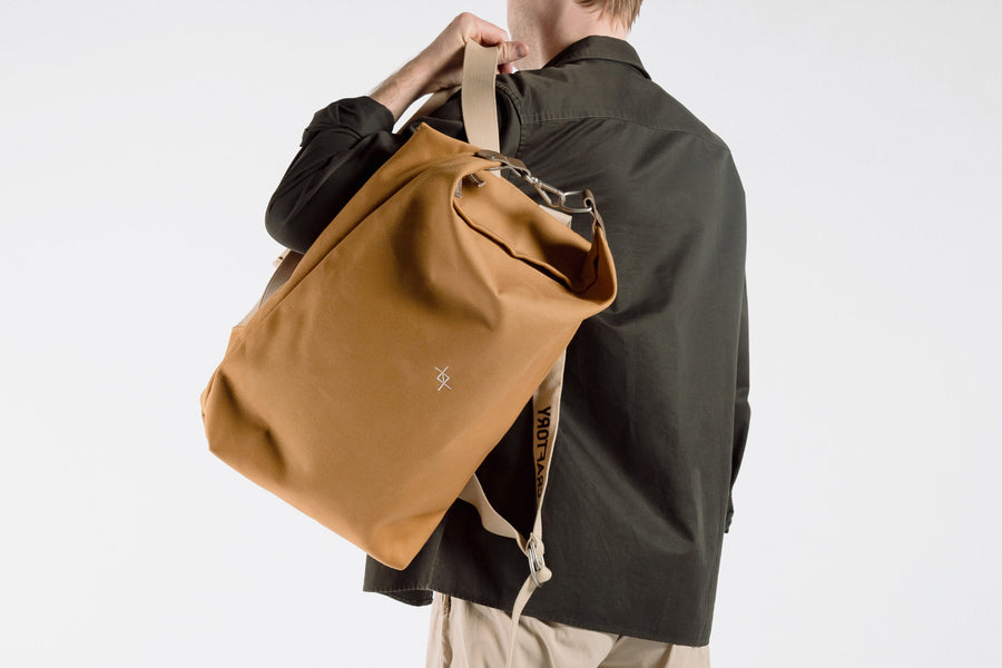 Eco-Friendly Cotton Canvas Rucksack – Stylish & Practical by Craftory at brixbailey.com