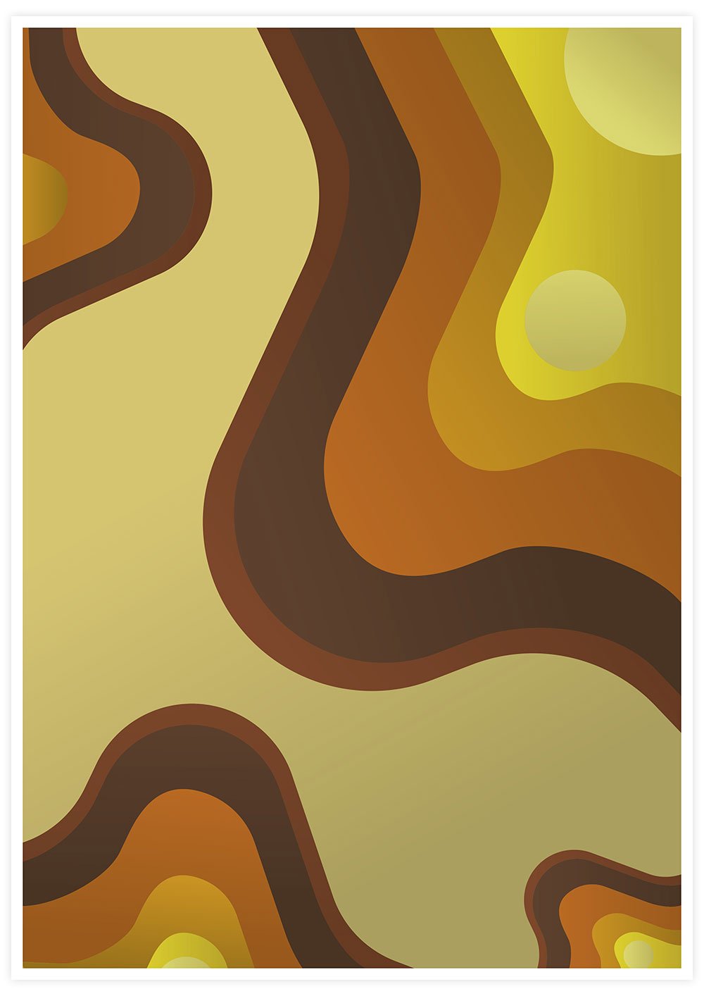 Retro Invasion Art Poster