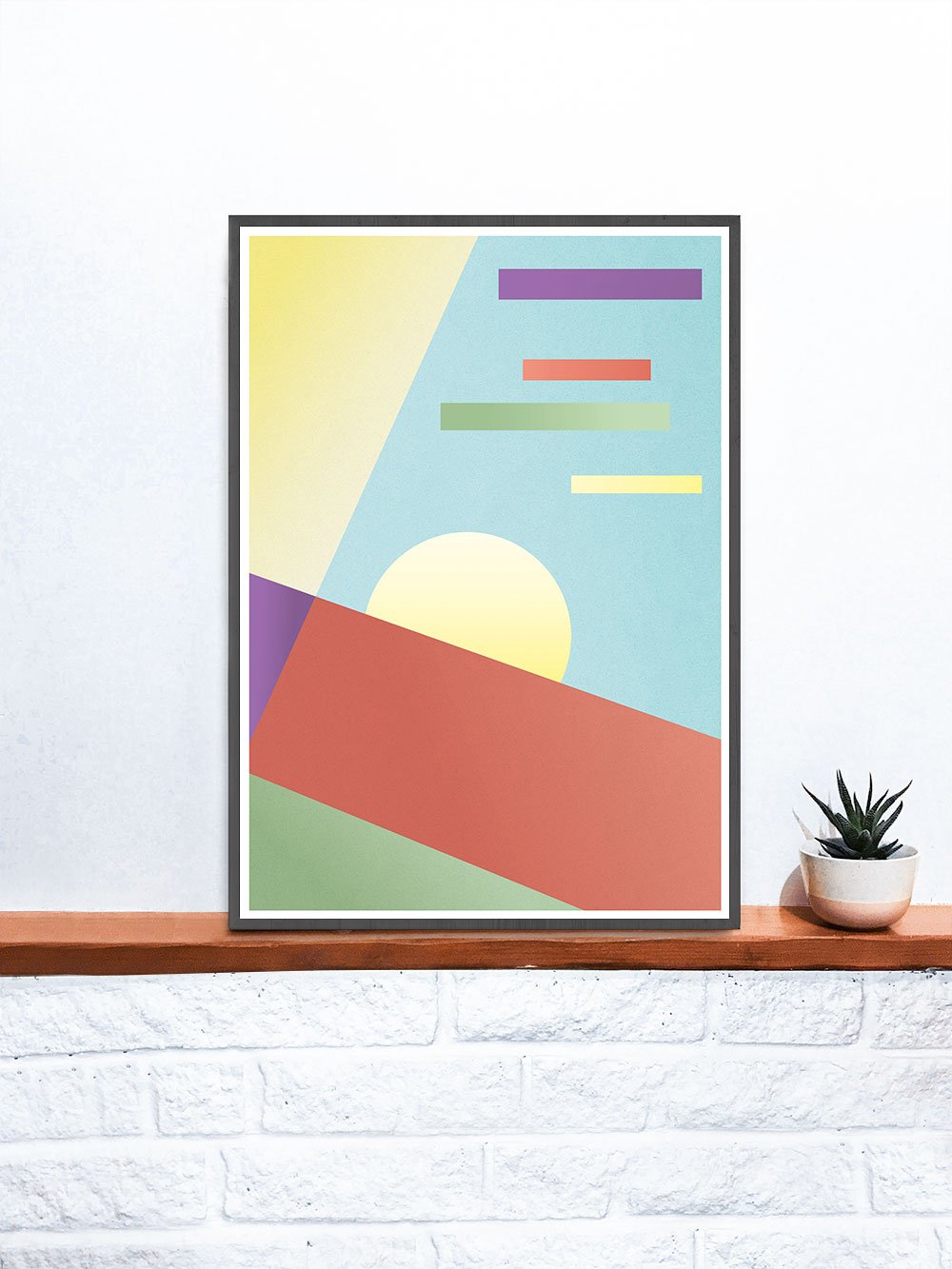 Retro Melody Retro Pattern Print