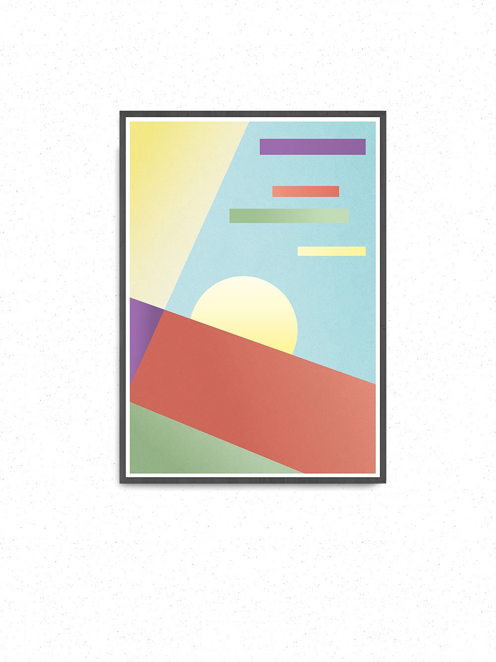 Retro Melody Retro Pattern Print