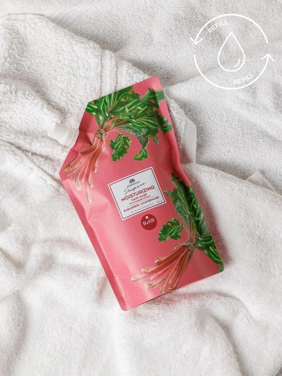 Your favorite hair mask, now more eco-friendly! by Magrada Organic Cosmetics at www.brixbailey.com