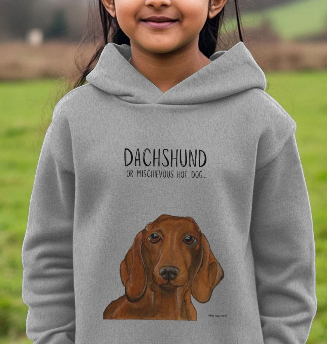 Dachshund Kids' Hoodie – Cozy, Cute & Doxie-Approved!