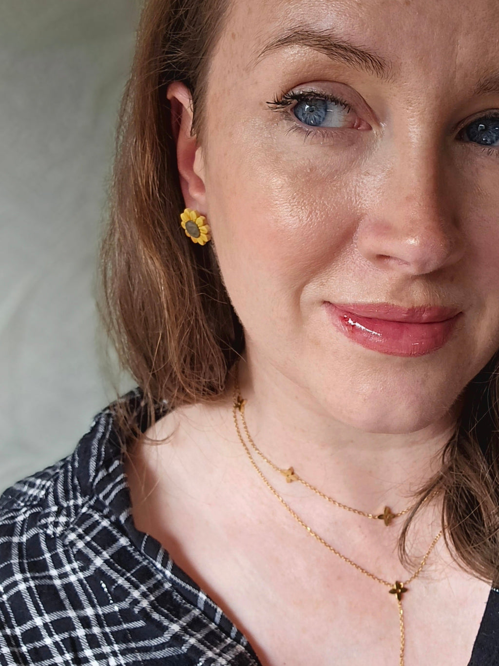 Sunflower Stud Earrings