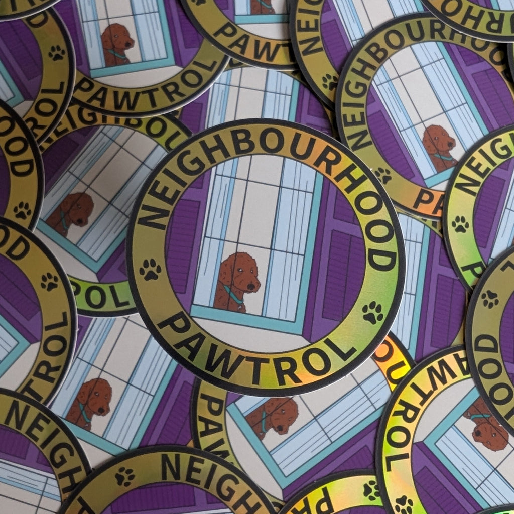 Neighborhood Pawtrol Vinyl Sticker