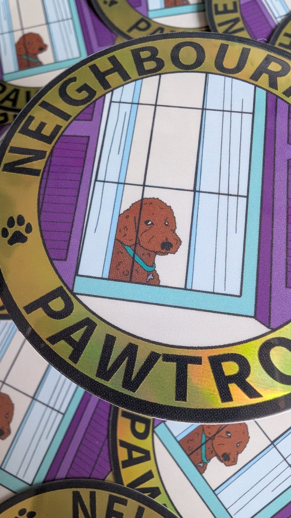 Neighborhood Pawtrol Vinyl Sticker