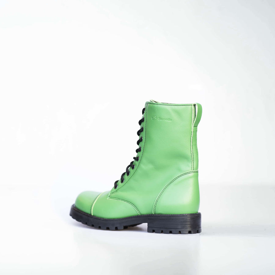 511 Granny Smiths Boots – Durable, Water-Repellent Unisex Leather Boots by Samelin at www.brixbailey.com