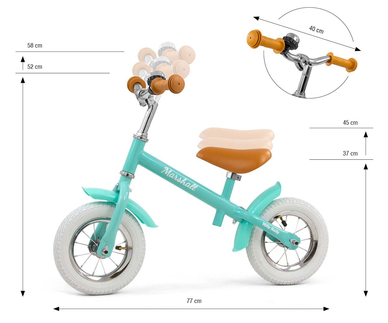 Discover the Perfect Start with Our Children’s Balance Bike by Milly Mally at www.brixbailey.com