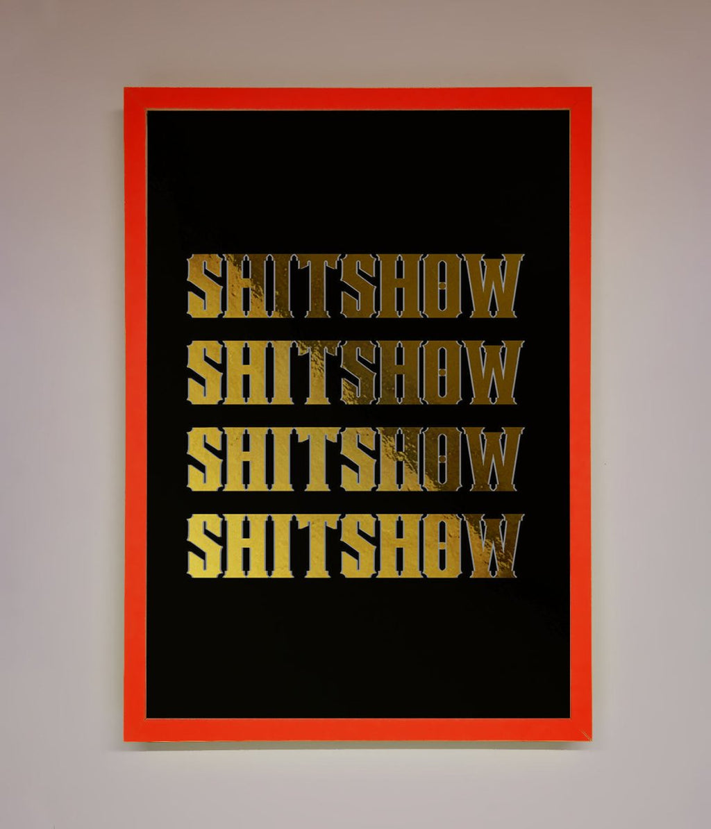 Rude Quote Foil Print
