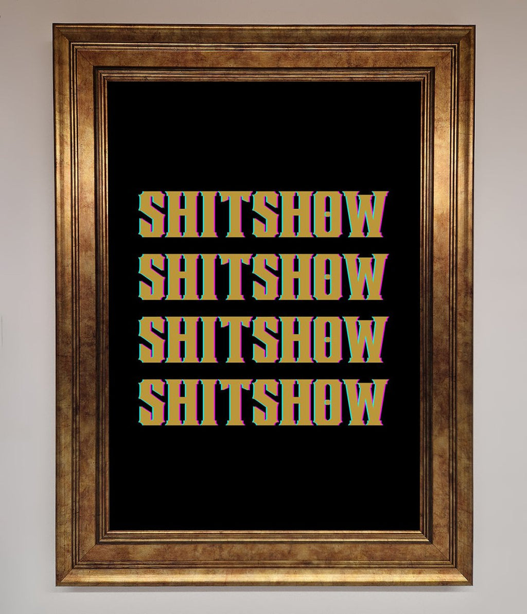 Rude quote Framed Print