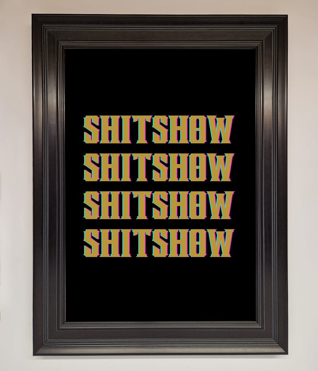 Rude quote Framed Print