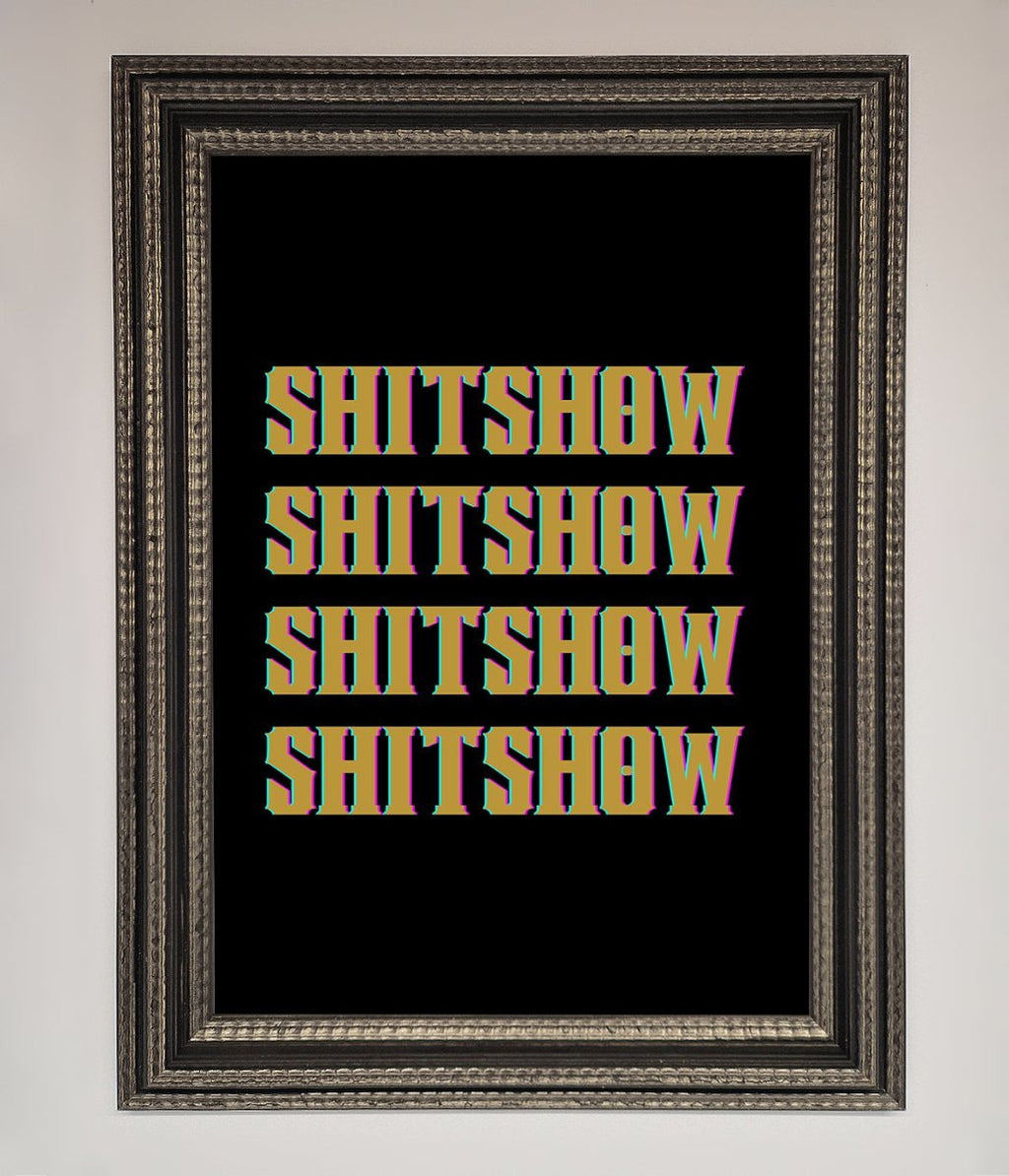 Rude quote Framed Print