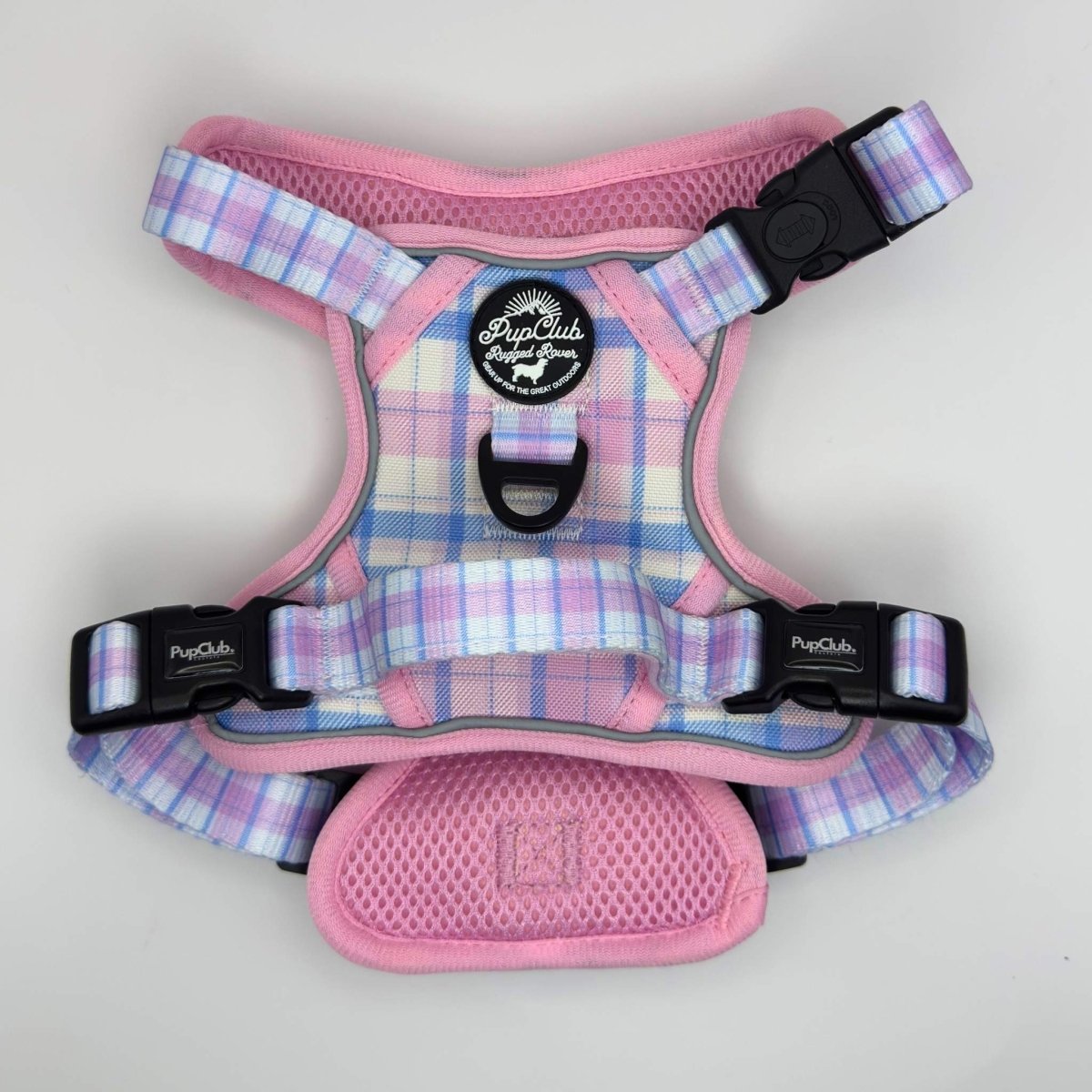 Rugged Rover™ Harness - Pink Tartan