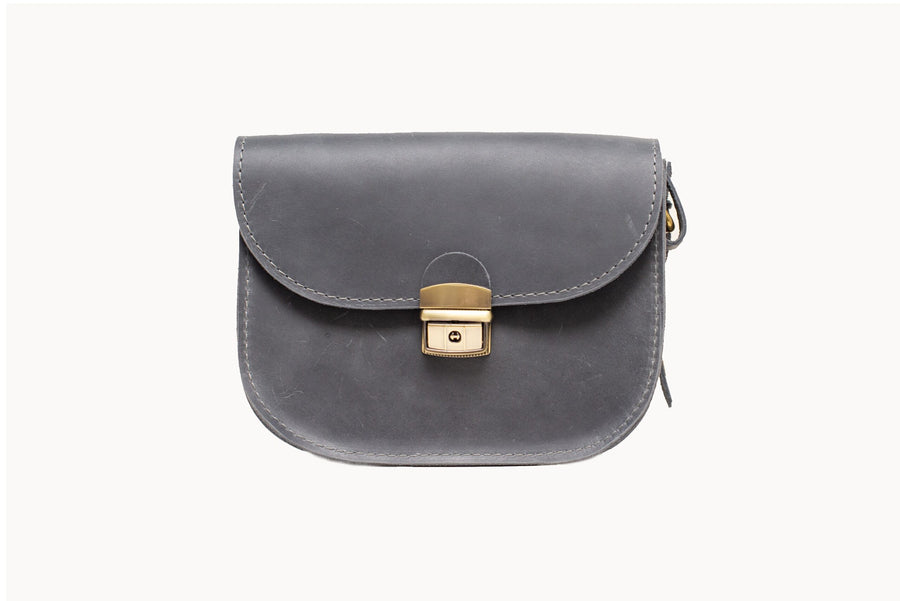 Classic Cut Saddle Bag – Vintage Style & Modern Practicality by Zelma Kraft at brixbailey.com