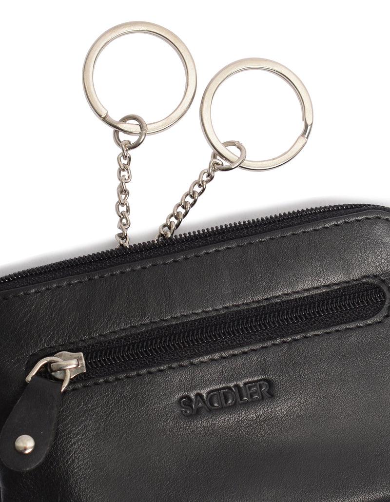 Compact Leather Coin and Card Purse Ellie Handmade RFID Protected