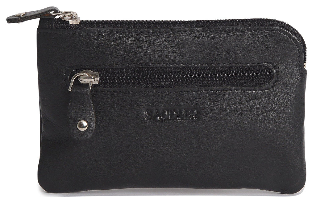 Compact Leather Coin and Card Purse Ellie Handmade RFID Protected