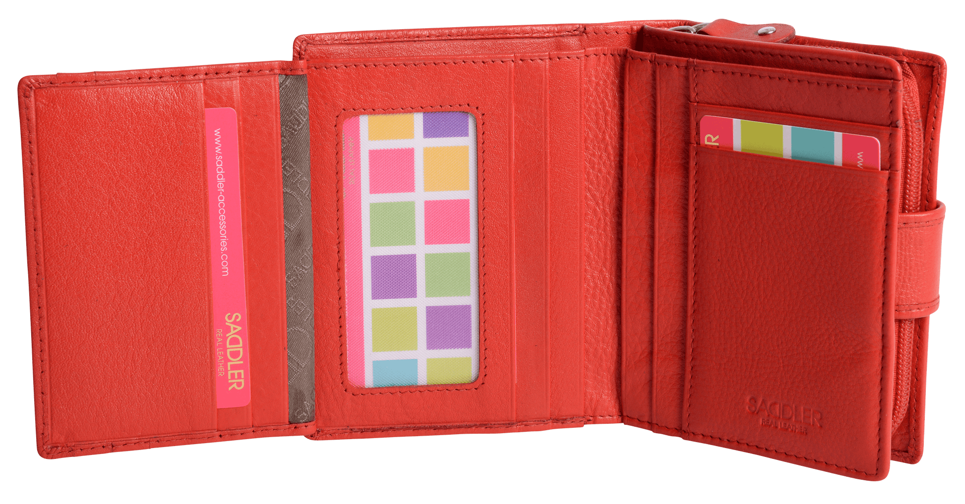 Emily Handmade Leather Mid Size Wallet with RFID Protection