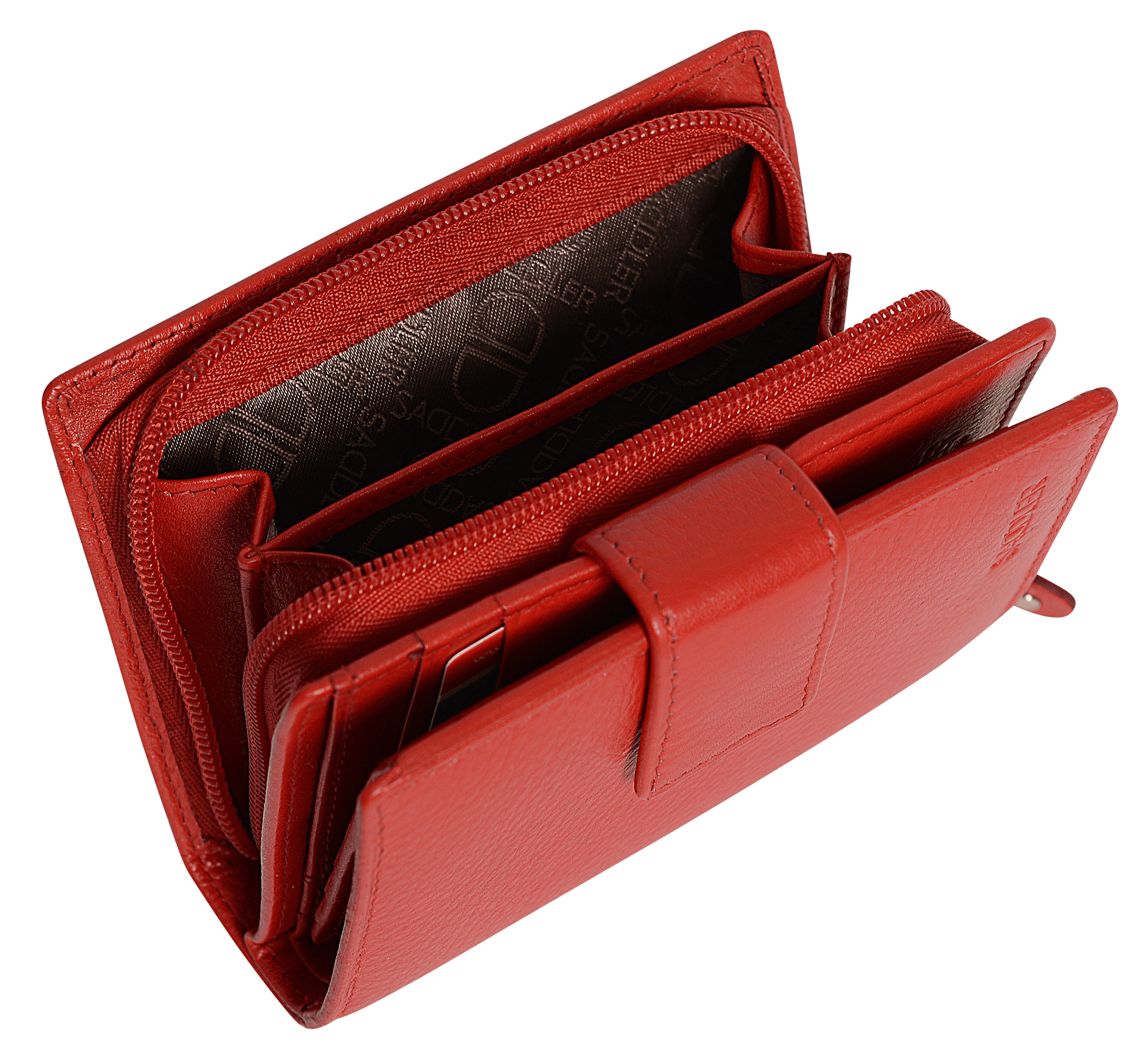 Emily Handmade Leather Mid Size Wallet with RFID Protection