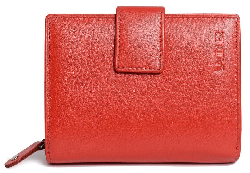 Emily Handmade Leather Mid Size Wallet with RFID Protection