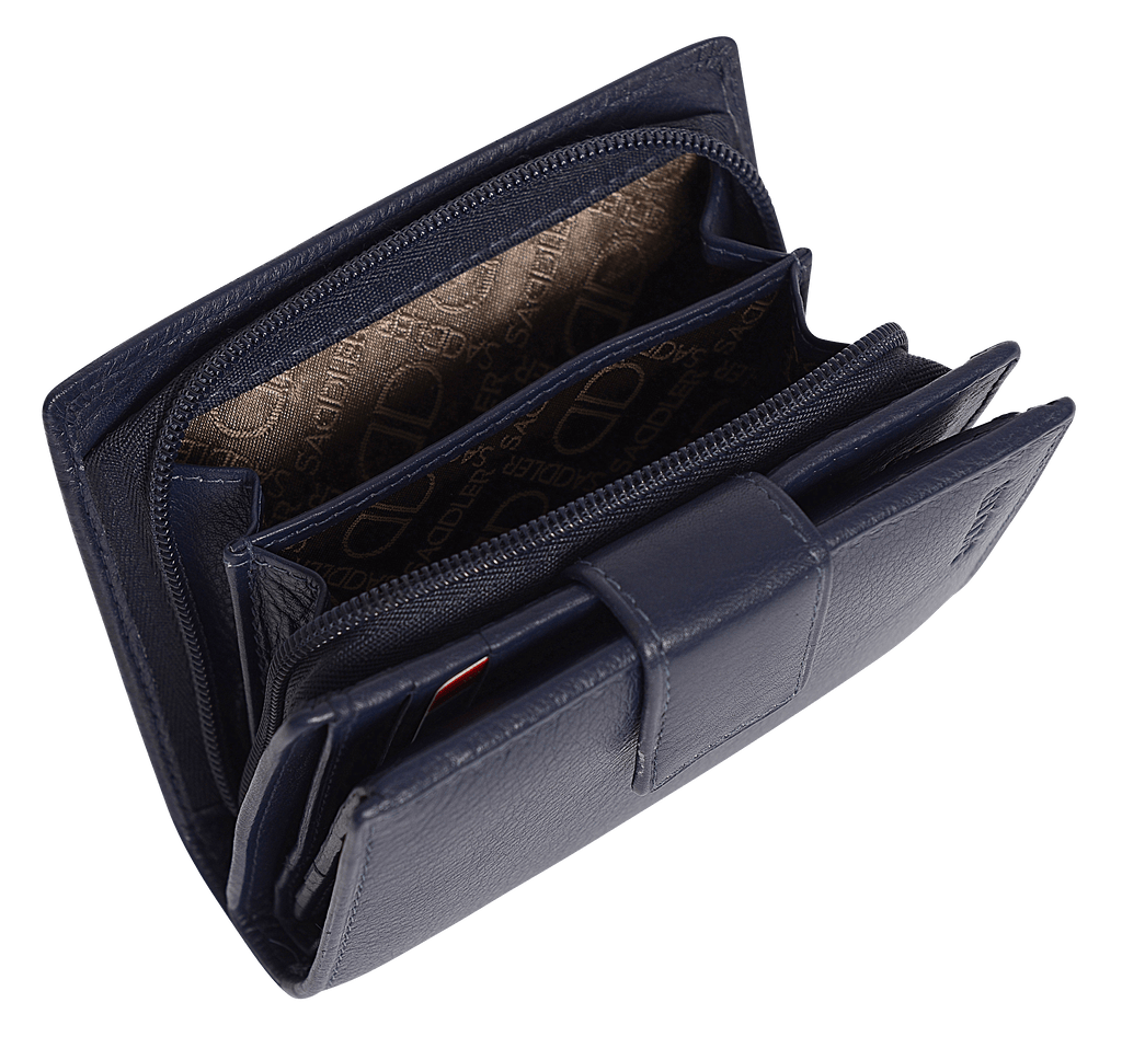 Emily Handmade Leather Mid Size Wallet with RFID Protection