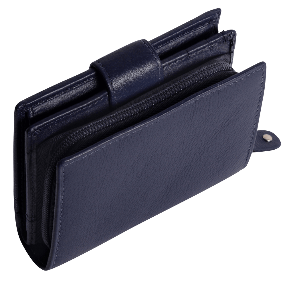 Emily Handmade Leather Mid Size Wallet with RFID Protection