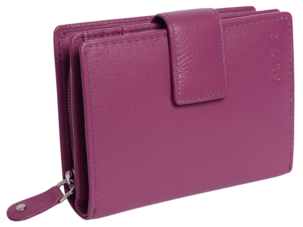 Emily Handmade Leather Mid Size Wallet with RFID Protection