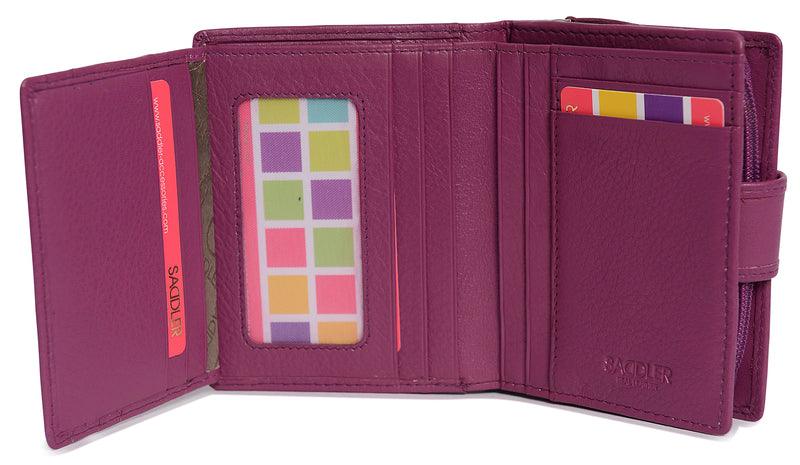Emily Handmade Leather Mid Size Wallet with RFID Protection