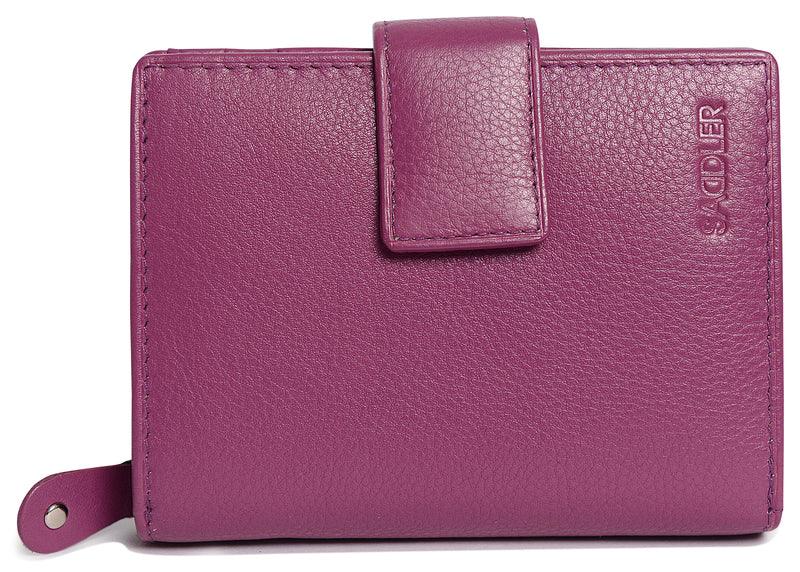 Emily Handmade Leather Mid Size Wallet with RFID Protection