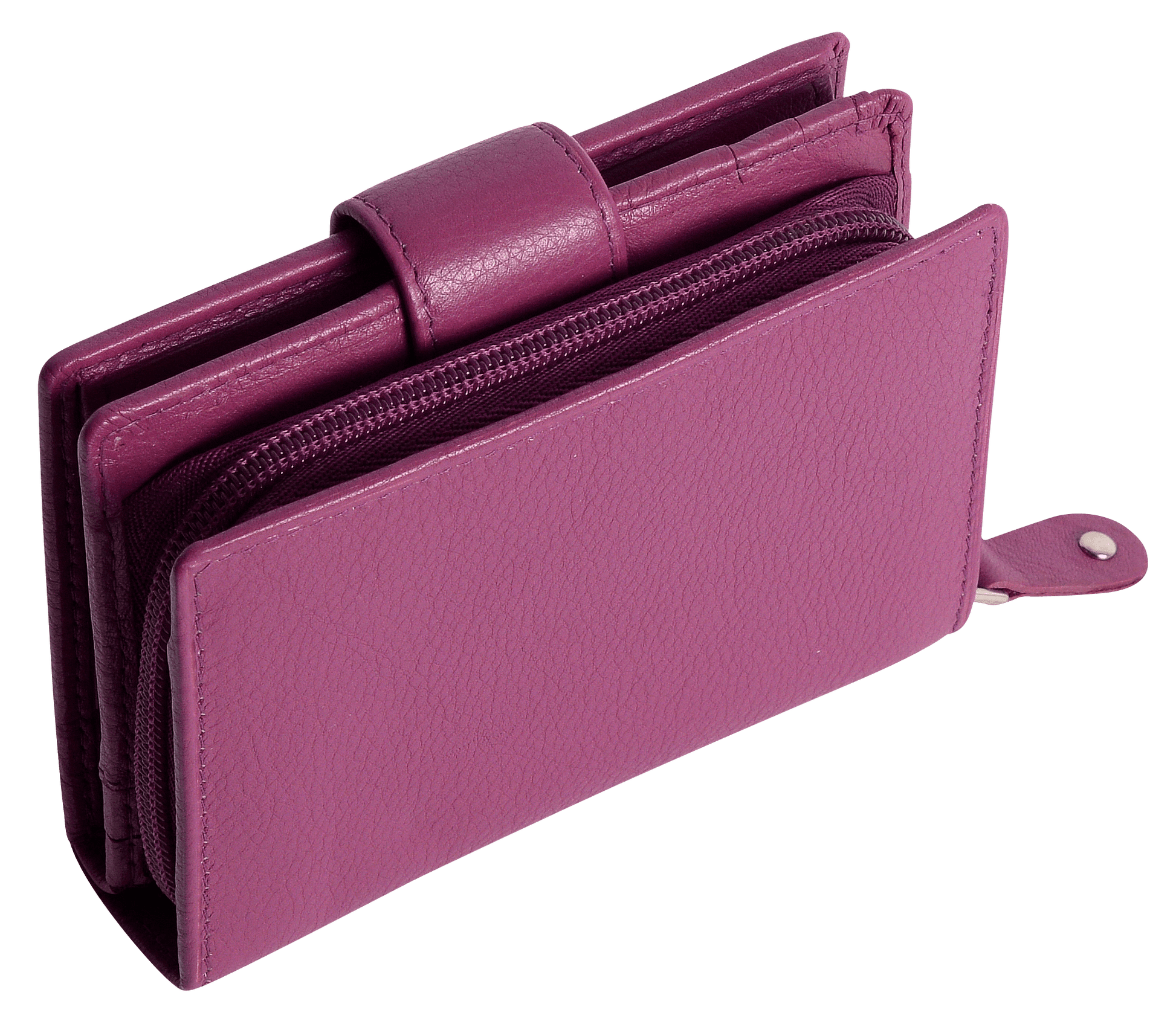 Emily Handmade Leather Mid Size Wallet with RFID Protection