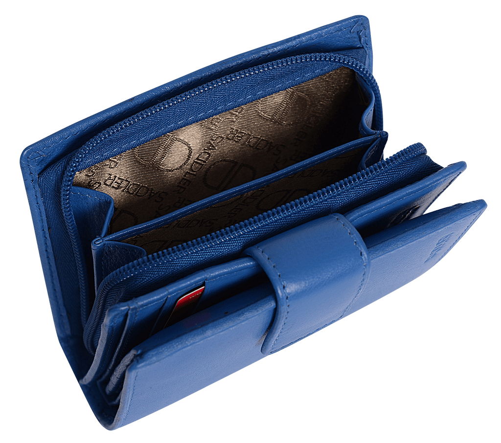 Emily Handmade Leather Mid Size Wallet with RFID Protection